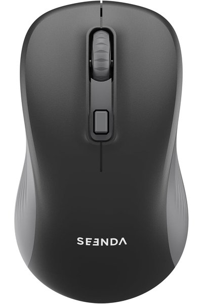 Seenda فأرة لاسلكية، فأرة بلوتوث للحاسوب المحمول - وضع مزدوج (بلوتوث + 2.4G U...