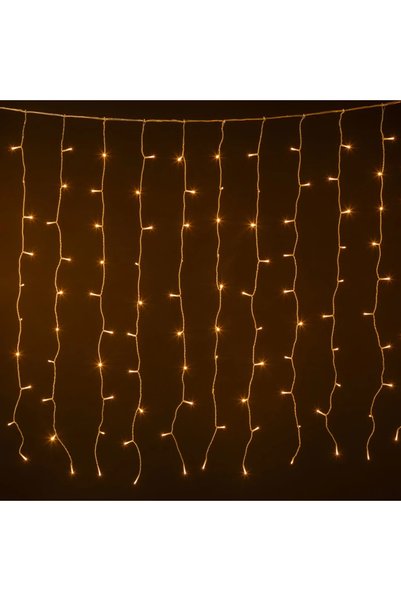 Belora 400 LED Curtain Light Indoor & Outdoor Interconnectable 2m - Extra War...