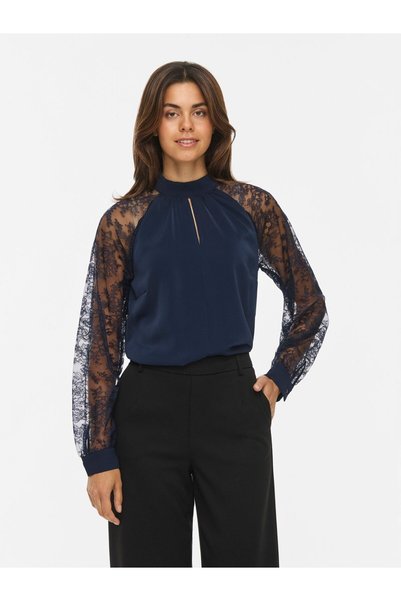 VILA Top s dlhým rukávom VISIMPLY Lace