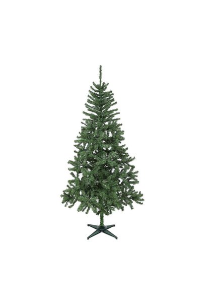 OEM Brad Artificial de Craciun, 210 cm, 723 Varfuri, Diametru 114 cm, PVC, Su...