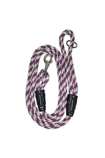 moonparacord حبل للمشي مع الكلاب، مصنوع من الفولاذ المقاوم للصدأ، طوله 120 سم.
