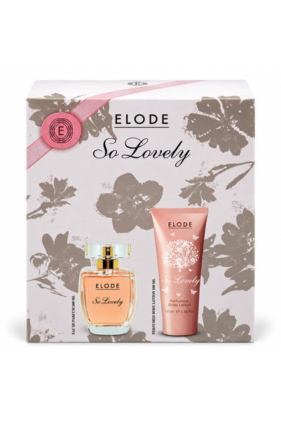 Elode Set cadou pentru parfumare So Lovely, 100 ml + 100 ml