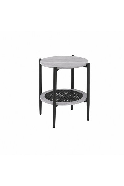 Generic Single Wooden Service Table C178S Grey4545
