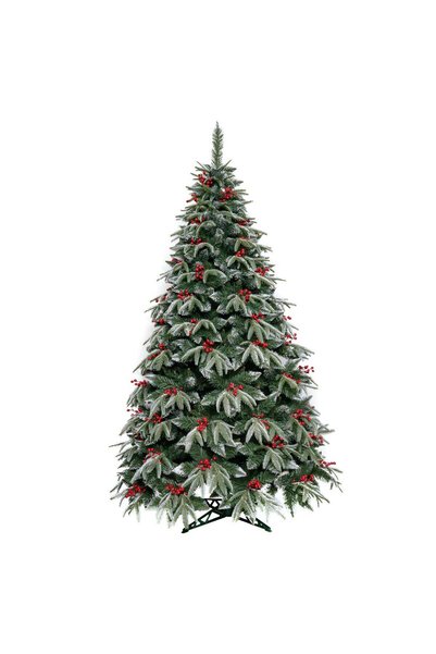 OEM Brad Artificial Nins de Craciun, 220 cm, Diametru 130 cm, Polietilena si ...