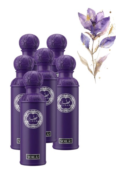 FIDAH 6 قطع عطر Voilà & Signature Collection 200 مل