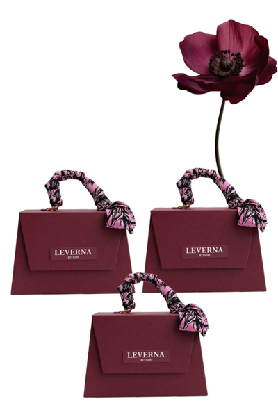 LEVERNA 3 قطع من عبوة هدايا Riyadh Perfume