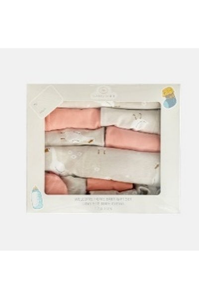 Bambimici Welcome Home Baby Set for Baby Girls Box of 12 - Multicolor