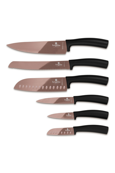 Berlinger Haus Set de cuțite - Metallic Line - Ediția Rose Gold, auriu roz