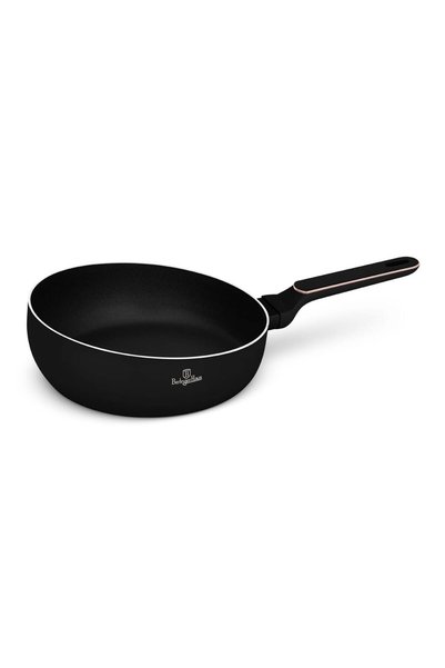 Berlinger Haus Tigaie flip - Colecția Black Rose, 26 cm, 2.8 L, aluminiu, neg...