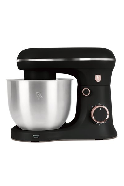 Berlinger Haus Robot de bucătărie - Black Rose Collection, 5 L, 1500 W, negru...