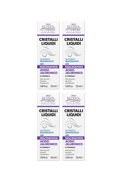 Retinol Complex Pachet 4x Cristale Lichide cu Niacinamidă și Acid Hialuronic ...