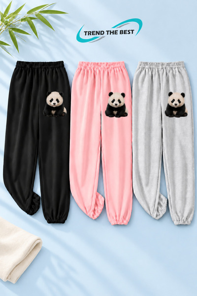 TREND THE BEST Trendin En İyisi Winter, Spring, and Autumn Elastic-Leg Sweatp...