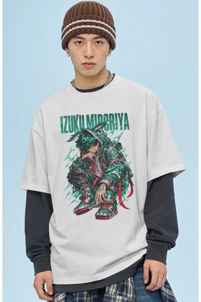SEVBANO Unisex Oversized Izuku Midoriya (Deku) "My Hero Academia" Anime Chara...