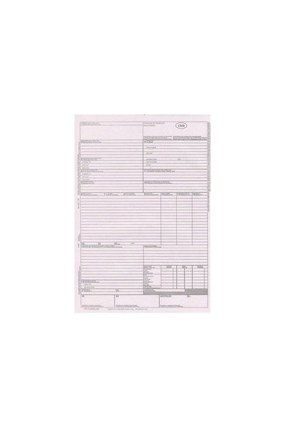 OEM CMR Consignment Note A4, 3 Copies, 33 Sets