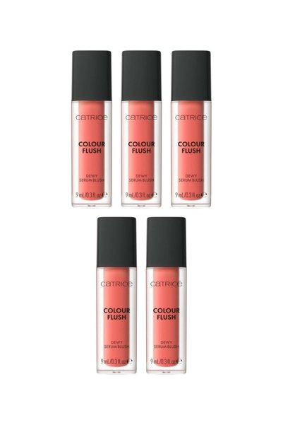 Catrice 5x PACHET Fard de obraz ser, nuanță Color Flush Dewy, Glowmotion 020 ...