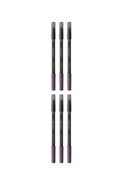 Catrice 6x ΣΥΣΚΕΥΑΣΙΑ Velvet Glide Ματ και Αδιάβροχο Eyeliner, 040 Plum Line,...