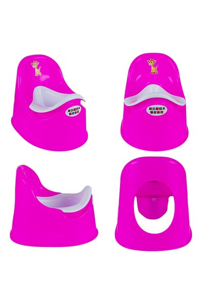 Robentoys Oală de toaletă pentru copii, roz, 37x27.5x28 cm -
