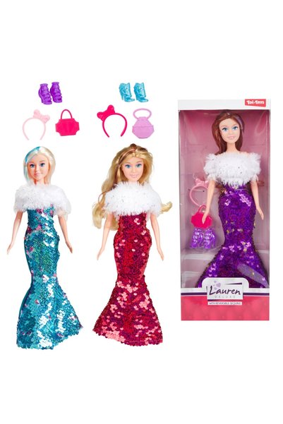 Toi-Toys Модна кукла с 3 аксесоара -