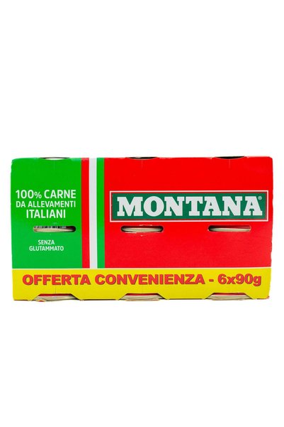 MONTANA Carne de vită în aspic Montana, 6 × 90 g
