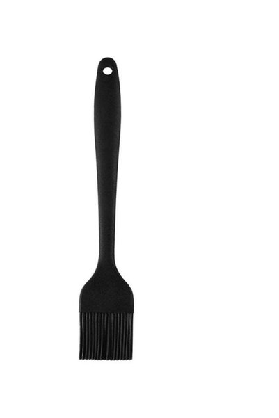 Generic Silicone Grilling Oil Brush Black 22x1x4cm