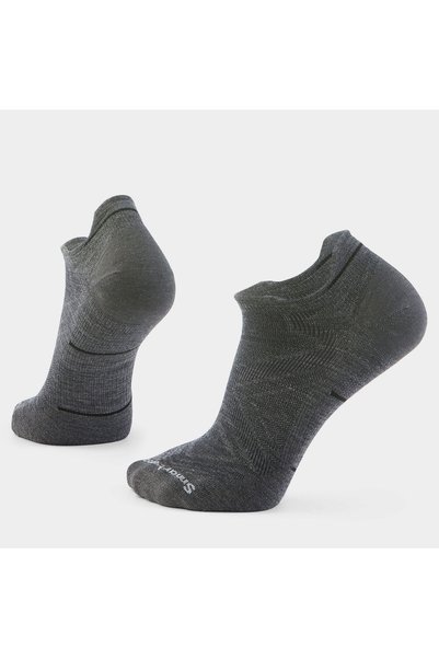 Smartwool Мериносови чорапи за бягане - светло сиви |   Нисък глезен |   Нуле...