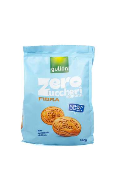 Gullon Biscuiți fragezi fără zahăr, cu fibre, Gullón, 240 g