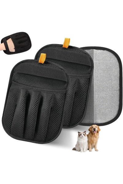 Generic Bumilily Electrostatic Pet Remover Glove Reusable Lint Roller Alterna...