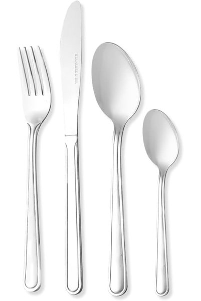 ROYALFORD 16pcs Stainless Steel Cutlery Set RF12591 Heavy Duty Table Spoons B...