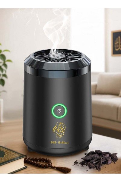 Oud Bukhoor مبخرة بخور أصلية صغيرة محمولة تعمل بالـ USB، مبخرة بخور كهربائية ...
