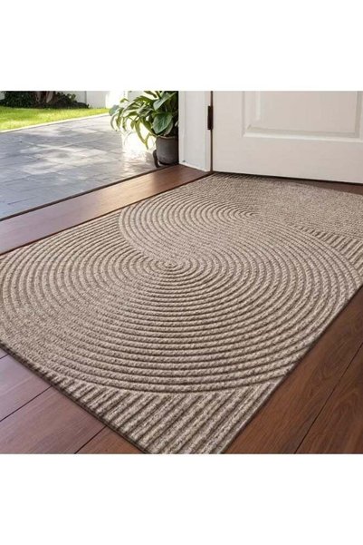 GENERAL RawFiber Dirt Trapper Door Mat 45 x 75 CM, Non-Slip Washable Doormats...