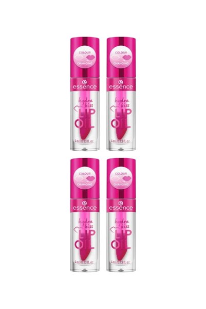 Essence 4x ΣΥΣΚΕΥΑΣΙΑ Hydra Kiss Λάδι Χειλιών, 06 - Η Κράνμπερι Επέστρεψε, 4 ml