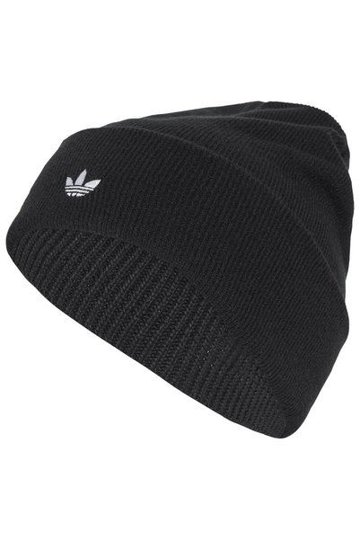 adidas Σκούφος Adicolor με ριμπ μανσέτα και λογότυπο τριφύλλι, Ένα Μέγεθος