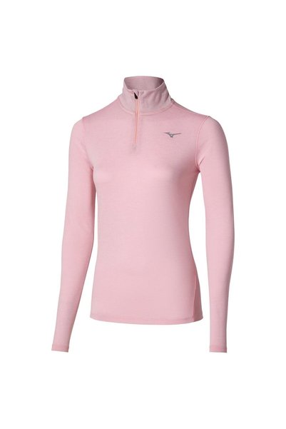 MIZUNO Γυναικείο Μπλουζάκι Μακρυμάνικο με Μισό Φερμουάρ Core Impulse
