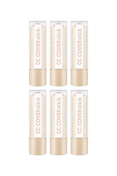 Essence 6x PACK CC COVERstick Stick Concealer, Pink 30, Essence, 6 g