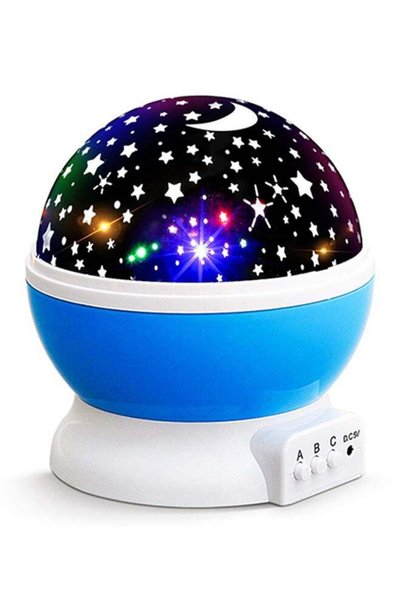 Generic Starry Night Light Rotating Moon Stars Projector Multicolour 5.6 x 5....