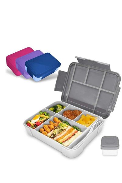 Generic Lunch Box for Kid School,Children's Lunch Box with Compartments, Bent...