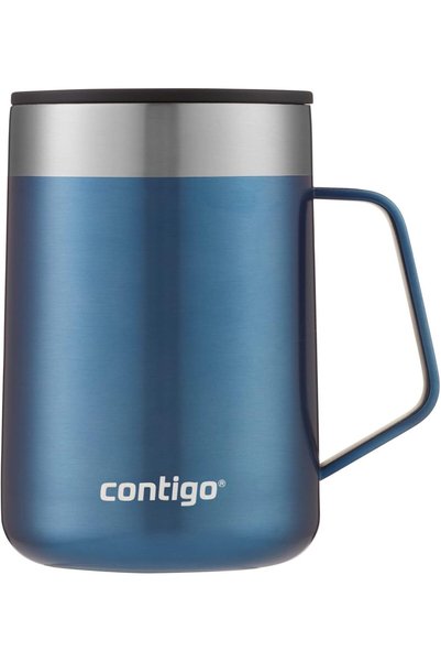 Contigo كوب ستريتيرفيل للمكتب SS سعة 14 أونصة بلون أزرق ذرة