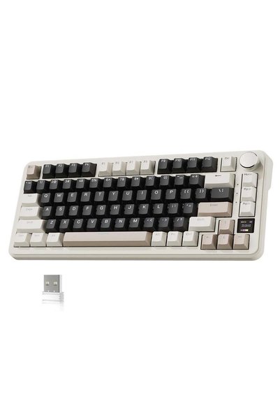 Attack Shark X85 Pro Wireless Gaming Keyboard, Hot-Swap, Tri-Mode (BT 5.1/2.4...
