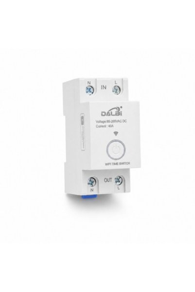 ElectroAZ WiFi Smart Timer Switch Tuya 40A DIN Rail