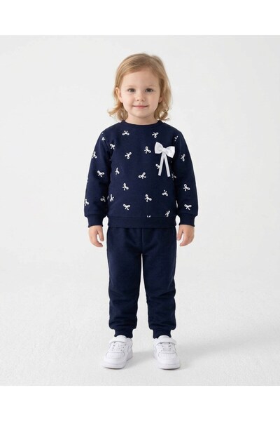 voyyo kids baby Girl's Seasonal 1-2-3-4 Year Old Bow Detailed 2 Threaded Top ...