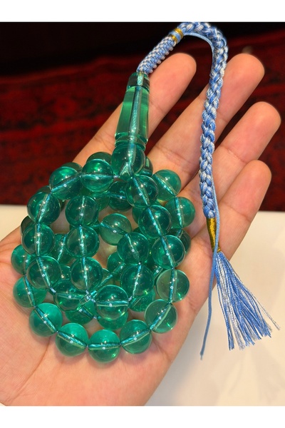 OEMS Aquamarine Rosary with Its Clear Color