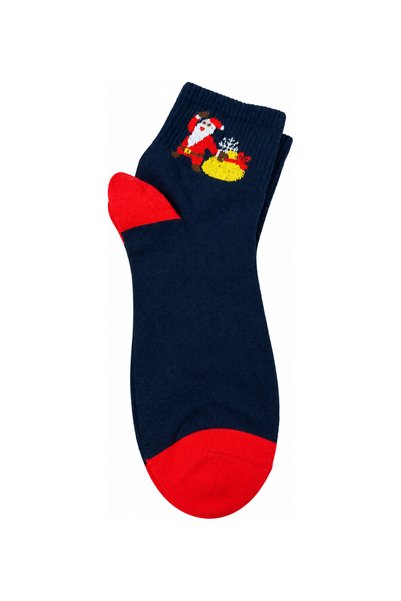 fashionepicshop Ciorapi de Crăciun, șosete unisex din bumbac, Șosete de Crăci...