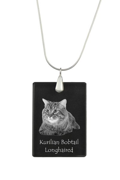 Art - Dog Colier cu pandantiv de cristal Art-Dog pe lanț placat cu argint, cu...