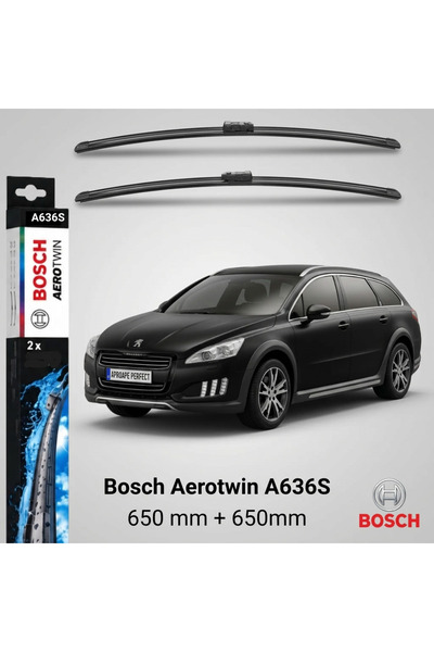 Bosch Lame ștergătoare pentru Peugeot 508 RXH din 09.2011 |   A636S –