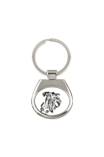 Art - Dog Breloc Art-Dog Cesky Terrier cu imprimeu de câine - Stil schiță cu ...