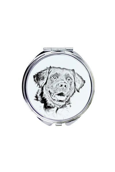 Art - Dog Art-Dog Stabyhoun Oglindă de buzunar cu imprimeu de câine - Oglindă...