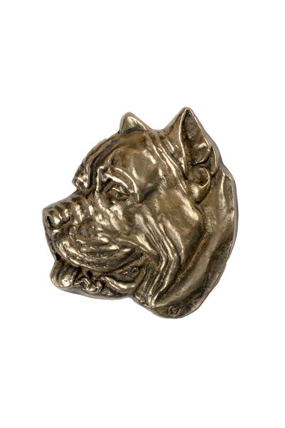 Art - Dog Art-Dog Presa Canario Bas-relief din bronz turnat la rece - Cap de ...