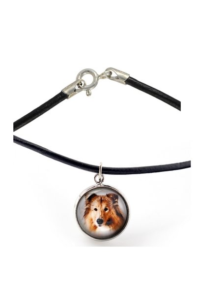 Art - Dog Colier Art-Dog Rough Collie cu fotografie de câine
