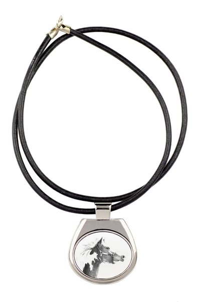 Art - Dog Colier Art-Dog cu cal de rasă American Paint, cu imprimeu de cal - ...