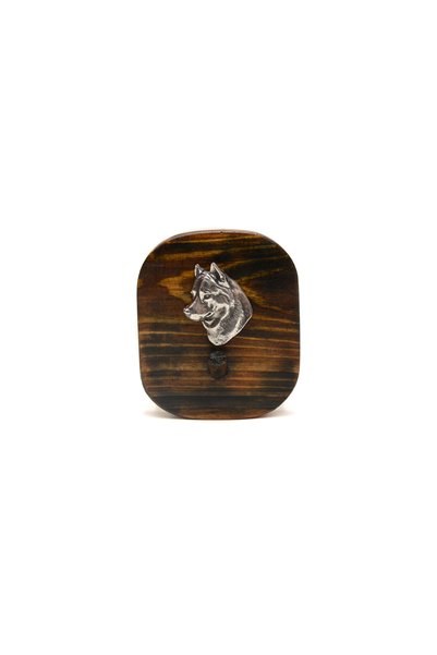 Art - Dog Cârlig de perete Art-Dog Husky Siberian - Cârlig decorativ din lemn...